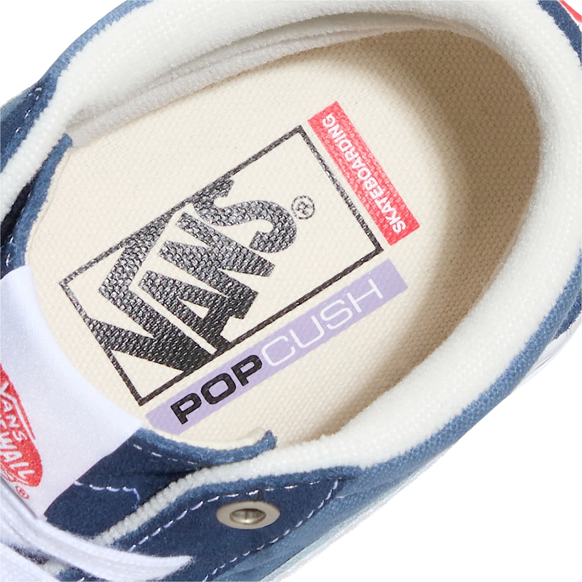 2026 Vans Mens Skate Sk8-Hi Shoes VN0A5FCC - Navy / White